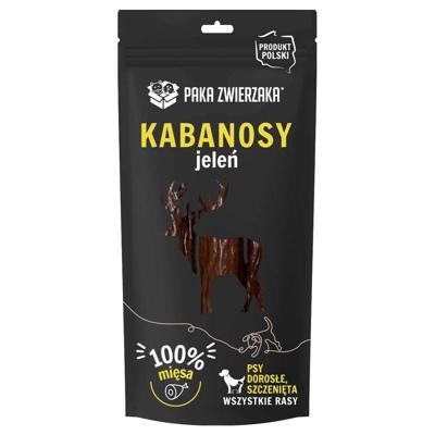 PAKA ZWIERZAKA Deer Kabanos Sausages - traktatie voor hond - 80g