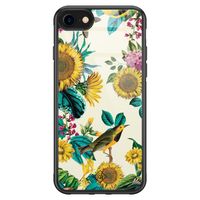 iPhone 8/7 glazen hardcase - Sunflowers