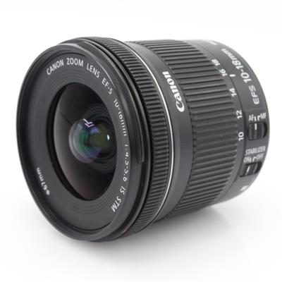 Canon EF-S 10-18mm F/4.5-5.6 IS STM occasion