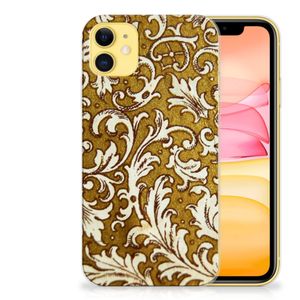 Siliconen Hoesje Apple iPhone 11 Barok Goud