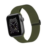 Basey Apple Watch 1-8 / SE - 42/44/45 mm Bandje Stof Nylon Apple Watch Band Smart watch Bandje - thumbnail