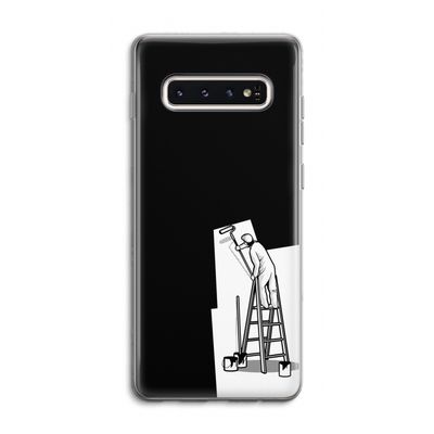 Musketon Painter: Samsung Galaxy S10 4G Transparant Hoesje
