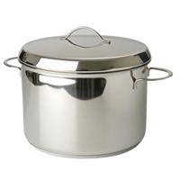 Eurocuisine Soeppan 22 Cm RVS Met Stalen Handgreep 3,5 Liter - thumbnail