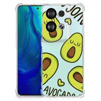 OPPO Reno8 Stevig Bumper Hoesje Avocado Singing - thumbnail