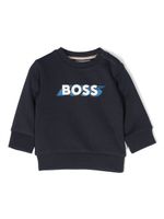 BOSS Kidswear sweat à logo imprimé - Bleu - thumbnail