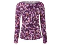 esmara Dames longsleeve (Lila/print, XS (32/34))