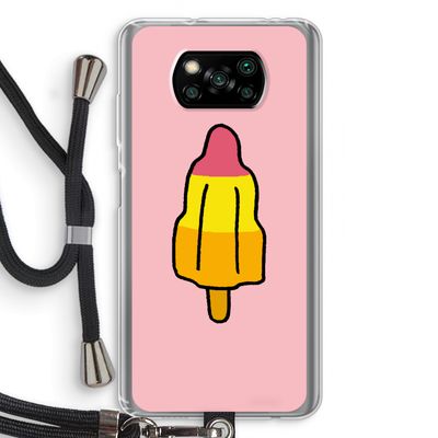 Raketijsje: Xiaomi Poco X3 Pro Transparant Hoesje met koord