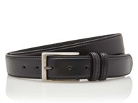 Timbelt Leren Pantalon Riem 3.5 cm Zwart