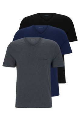 Hugo Boss T-shirt V-hals Classic 3-pack multi