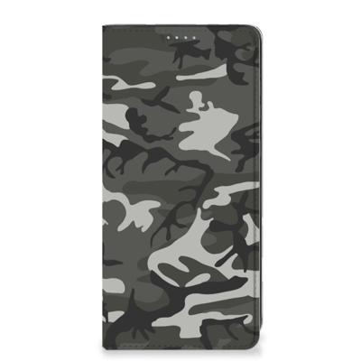 Samsung Galaxy A21s | Hoesje met Magneet | Army Light Samsung Galaxy A21s | Hoesje met Magneet | Army Light