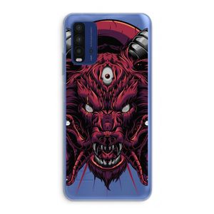 Hell Hound and Serpents: Xiaomi Redmi 9T Transparant Hoesje