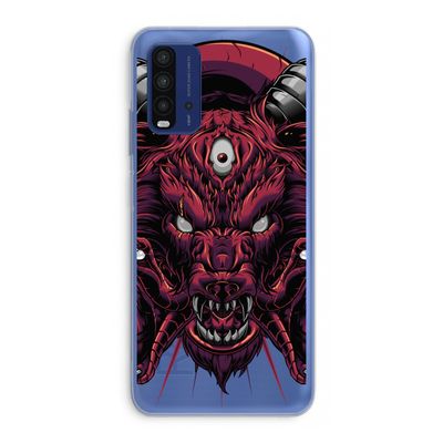 Hell Hound and Serpents: Xiaomi Redmi 9T Transparant Hoesje