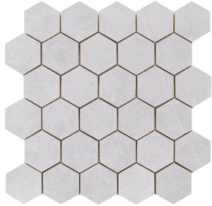 Statale Pearl hexagon mozaiek op net van 26,3x27,4