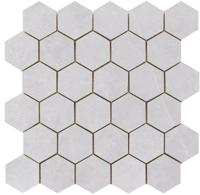 Statale Pearl hexagon mozaiek op net van 26,3x27,4