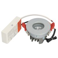 BM100-12 Rond vast IP44 Zilver