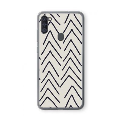 Marrakech Arrows: Samsung Galaxy A11 Transparant Hoesje