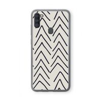 Marrakech Arrows: Samsung Galaxy A11 Transparant Hoesje