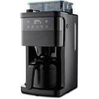 Digitaal geïsoleerd filterkoffiezetapparaat met molen - MEDION - 1000W - 1,0L - Zwart