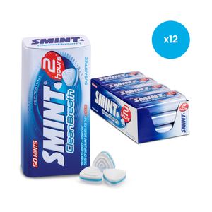 Smint Clean Breath Peppermint - 12 doosjes