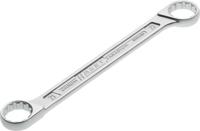 HAZET Dubbele ringsleutel 610N-21X23 · Buitentwaalfkant tractieprofiel · SW 21 x 23 mm