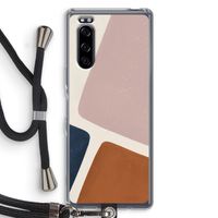 Geo #2: Sony Xperia 5 Transparant Hoesje met koord