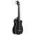 Kala U-Bass Journeyman Black elektrisch-akoestische bas ukelele met gigbag