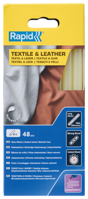 Rapid Lijmpatronen Textiel/Kurk | Ø11-12 x 190 mm | 48 Stuks - 5001419