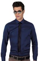 Stropdas shiny black