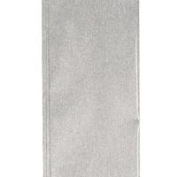 Knutsel alu-crepe vouw papier glitter zilver 150 x 50 cm