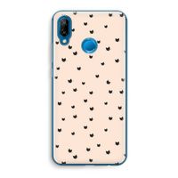 Kleine kattenkopjes: Huawei P20 Lite Transparant Hoesje