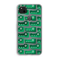 Crocs: Google Pixel 4a Transparant Hoesje Crocs: Google Pixel 4a Transparant Hoesje