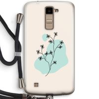 Love your petals: LG K10 (2016) Transparant Hoesje met koord