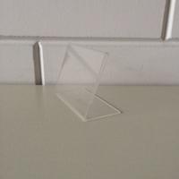 L-standaard acryl bxh 105x74mm A7 Liggen