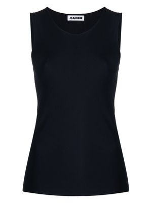 Jil Sander débardeur à coupe stretch - Noir