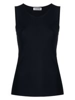 Jil Sander sleeveless stretch tank top - Noir