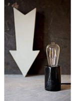 Light depot - tafellamp Dry 10 rond - zwart - Outlet - thumbnail