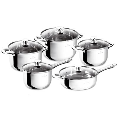 Blaumann Pannenset 10-delig Gourmet Line