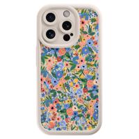 iPhone 13 Pro beige case - Floral garden