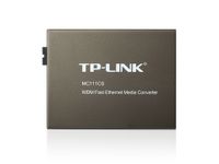 TP-LINK MC111CS netwerk media converter 1000 Mbit/s 1550 nm Single-mode Zwart