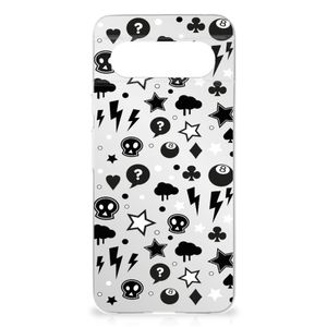 Silicone Back Case Google Pixel 8 Silver Punk