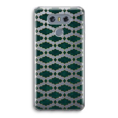 Moroccan tiles: LG G6 Transparant Hoesje