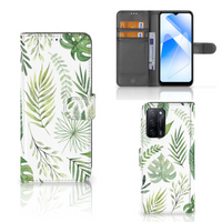 OPPO A16/A16s/A54s Hoesje Leaves - thumbnail