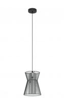 EGLO Maseta hangende plafondverlichting Flexibele montage E27 40 W Zwart, Transparant