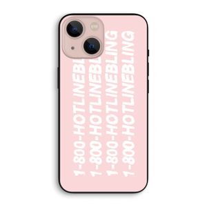 Hotline bling pink: iPhone 13 mini Biologisch afbreekbaar hoesje
