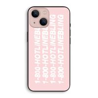 Hotline bling pink: iPhone 13 mini Biologisch afbreekbaar hoesje