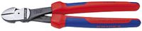 Knipex Kracht-zijsnijtang zwart geatramenteerd met meer-componentengrepen 250 mm - 7402250