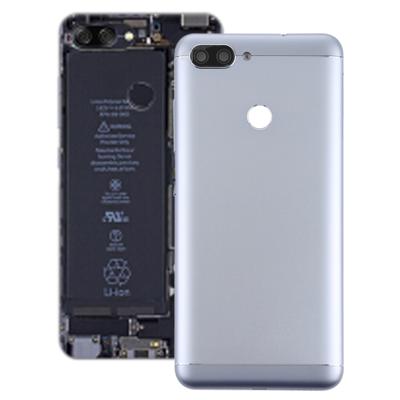 Achtercover met camera lens & Zijkleutels voor ASUS Zenfone Max plus (M1)/ZB570TL (grijs)