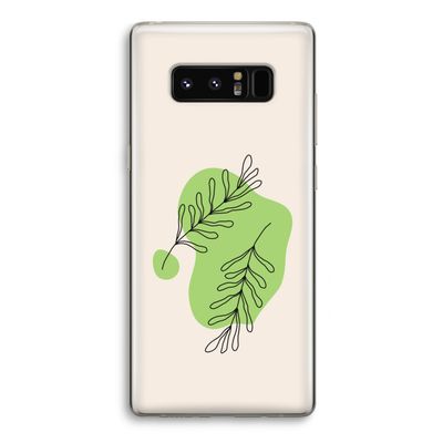 Beleaf in you: Samsung Galaxy Note 8 Transparant Hoesje