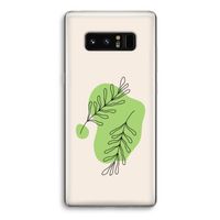 Beleaf in you: Samsung Galaxy Note 8 Transparant Hoesje