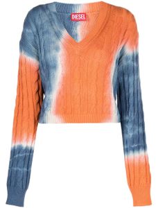 Diesel pull M-Janel à motif tie dye - Orange